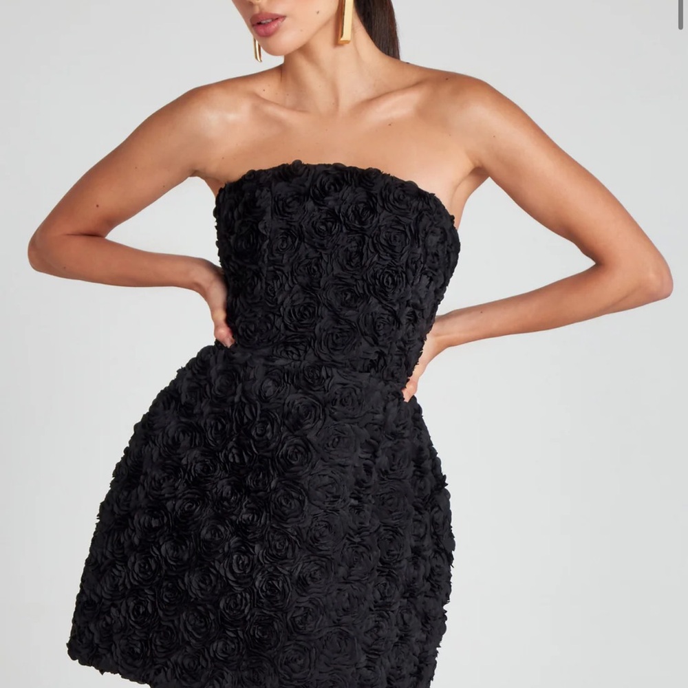 Elegant Black Strapless Dress. The Maisy Dress